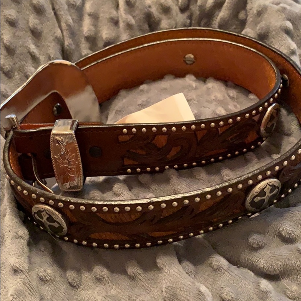 Leather belt - women’s size 38